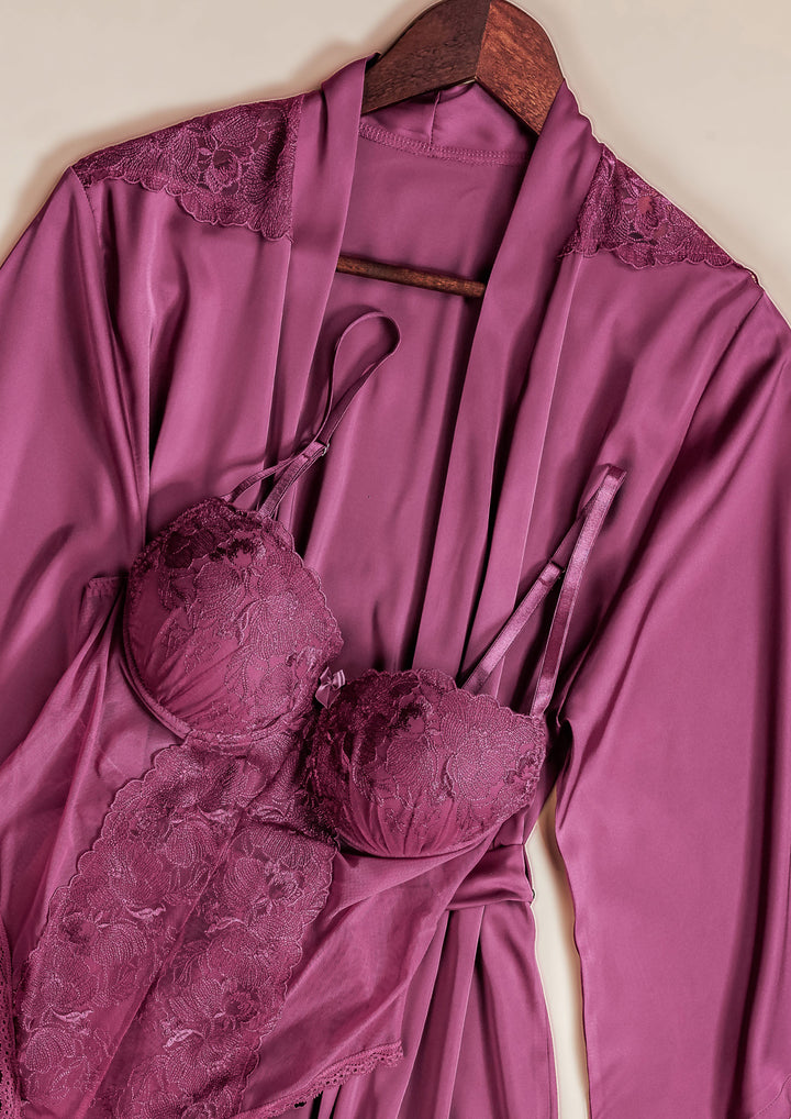 طقم روب و تيدي ساتان