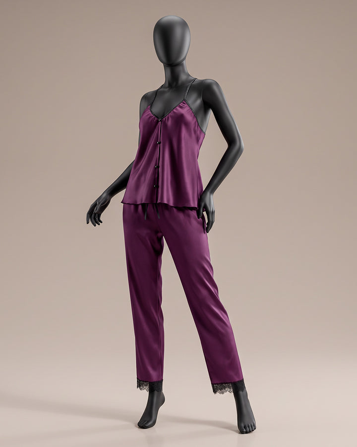 Sexy Satin Pajama 2 pcs 3446-26