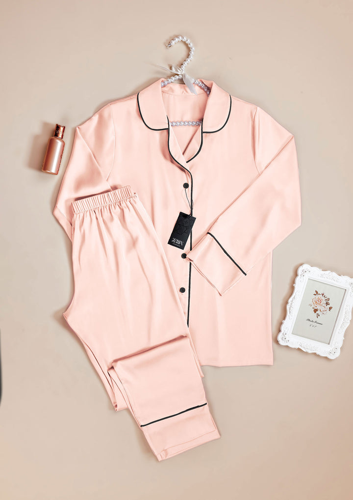 بيجامة ساتان قطعتين 3462-25