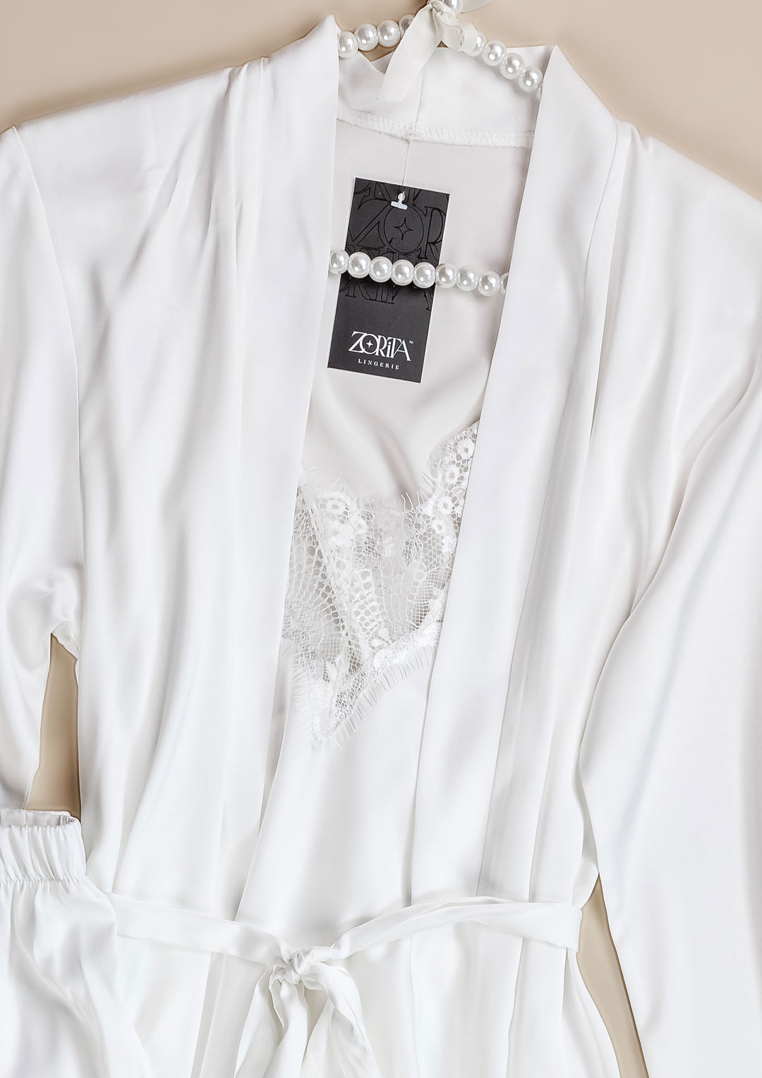 بيجامة 3 قطع ساتان 3469-25