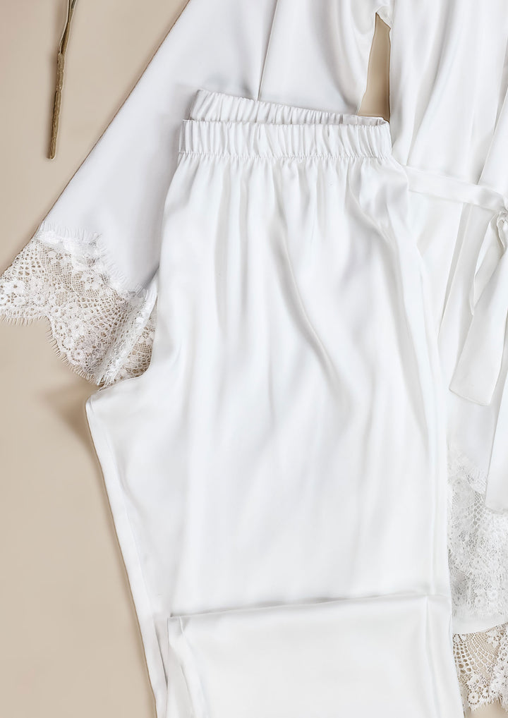 بيجامة 3 قطع ساتان 3469-25