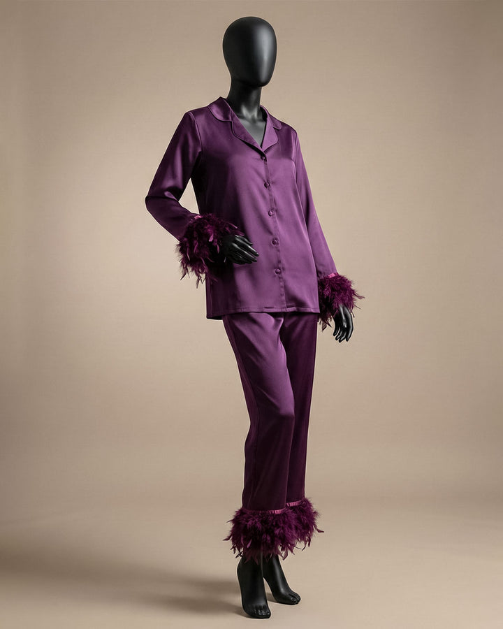 Satin pajama 2 pcs 3475-26