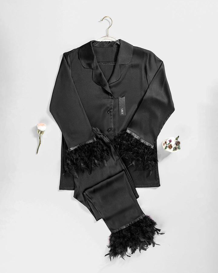 Satin pajama 2 pcs 3475-26