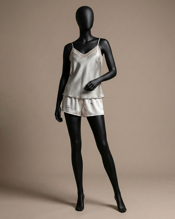 Satin Pajama Short Set 3481-26