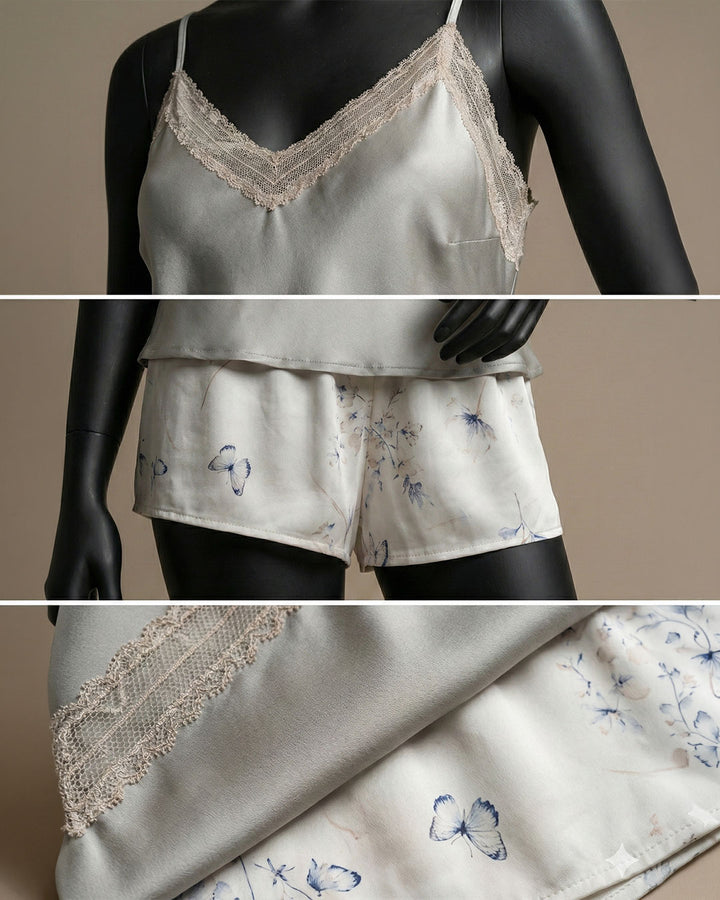 Satin Pajama Short Set 3481-26