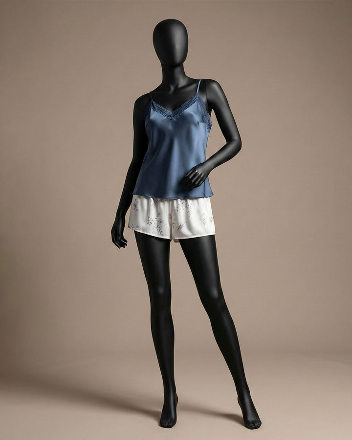 Satin Pajama Short Set 3481-26