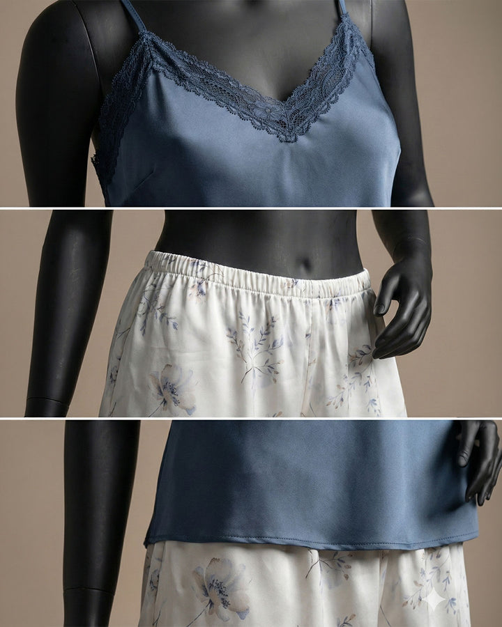Satin Pajama Short Set 3481-26