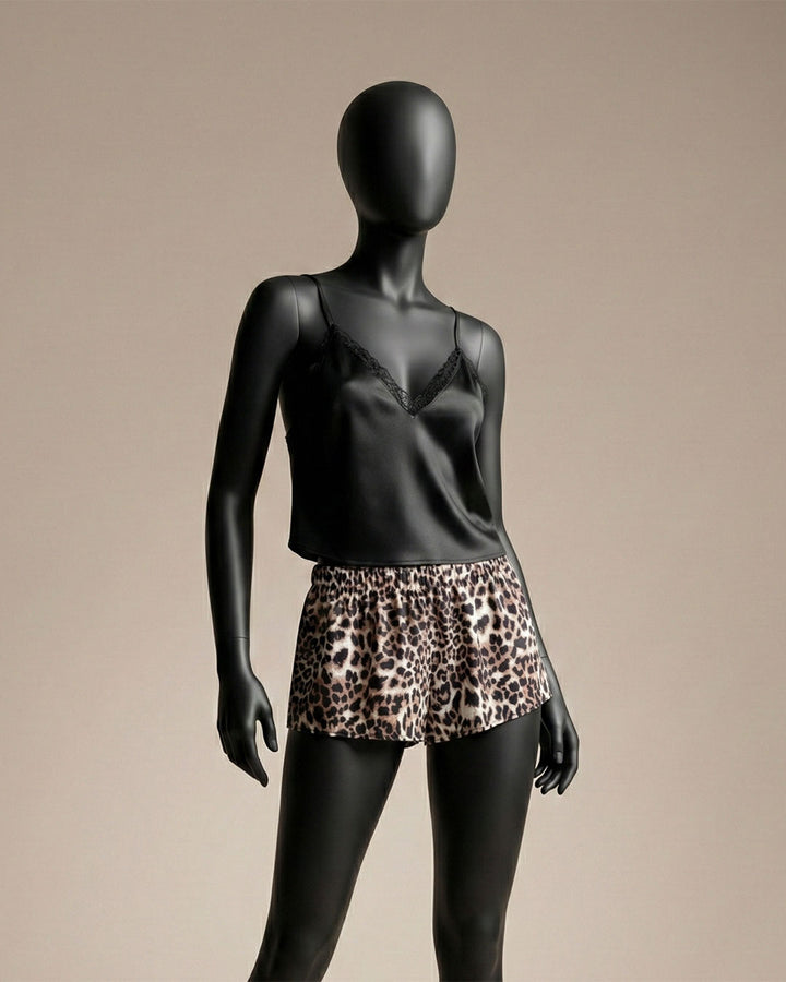 Satin Pajama Short Set 3483-26