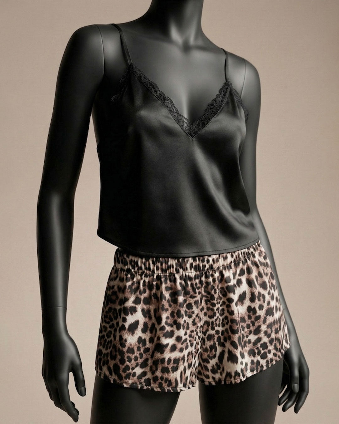Satin Pajama Short Set 3483-26