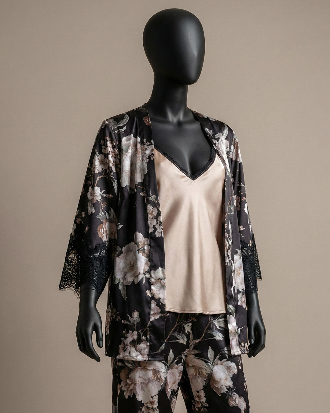 Satin Pajama 3 pcs 3484-26