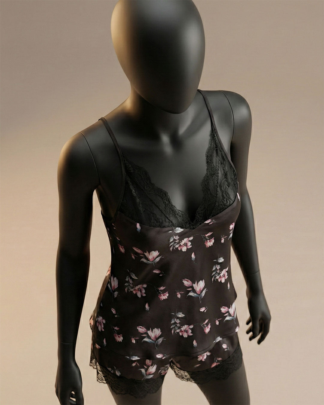 Satin Pajama Short 2 pcs 3485-26