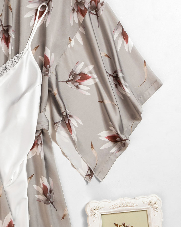 Satin Pajama 3 pcs 3508-26