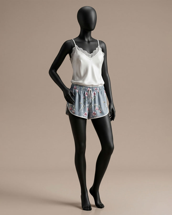 Satin Pajama Short 2 pcs 3513-26