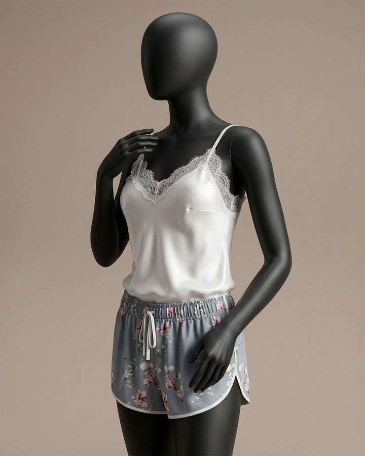 Satin Pajama Short 2 pcs 3513-26