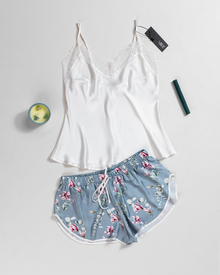 Satin Pajama Short 2 pcs 3513-26