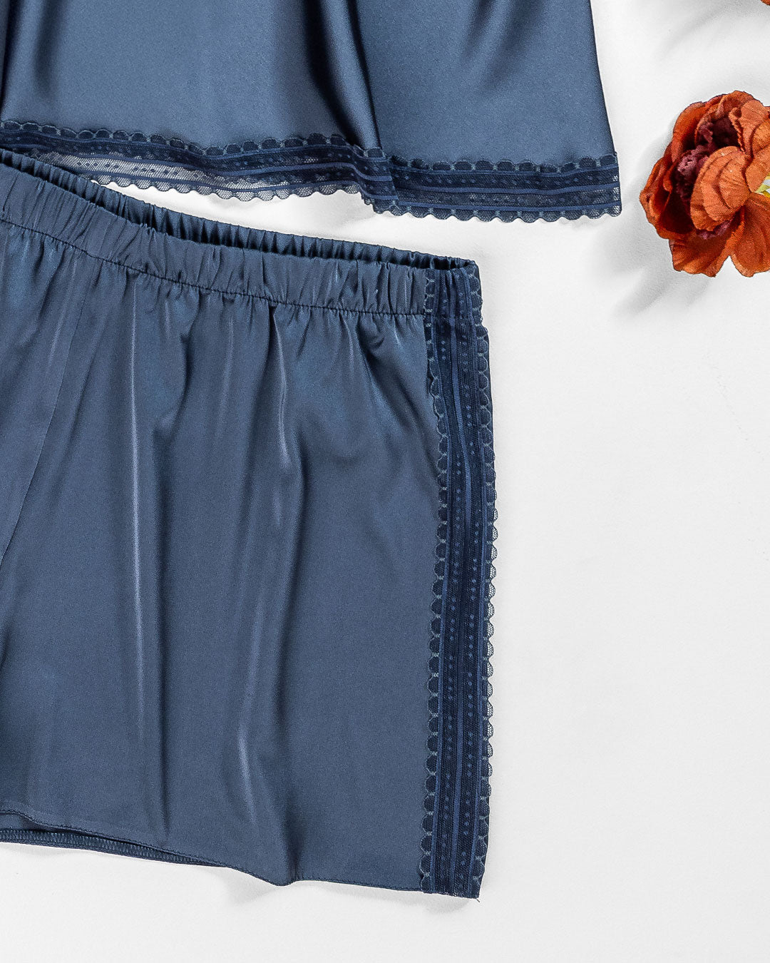 Satin Pajama Short 2 pcs 3528-26