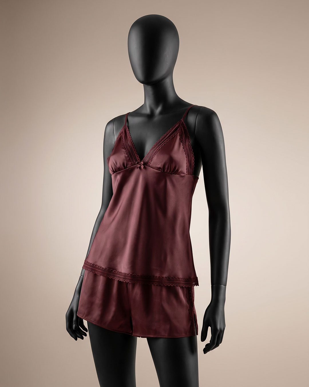 Satin Pajama Short 2 pcs 3528-26