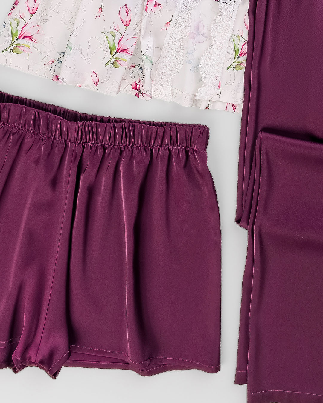 Satin Pajama 4 pcs 3529-26