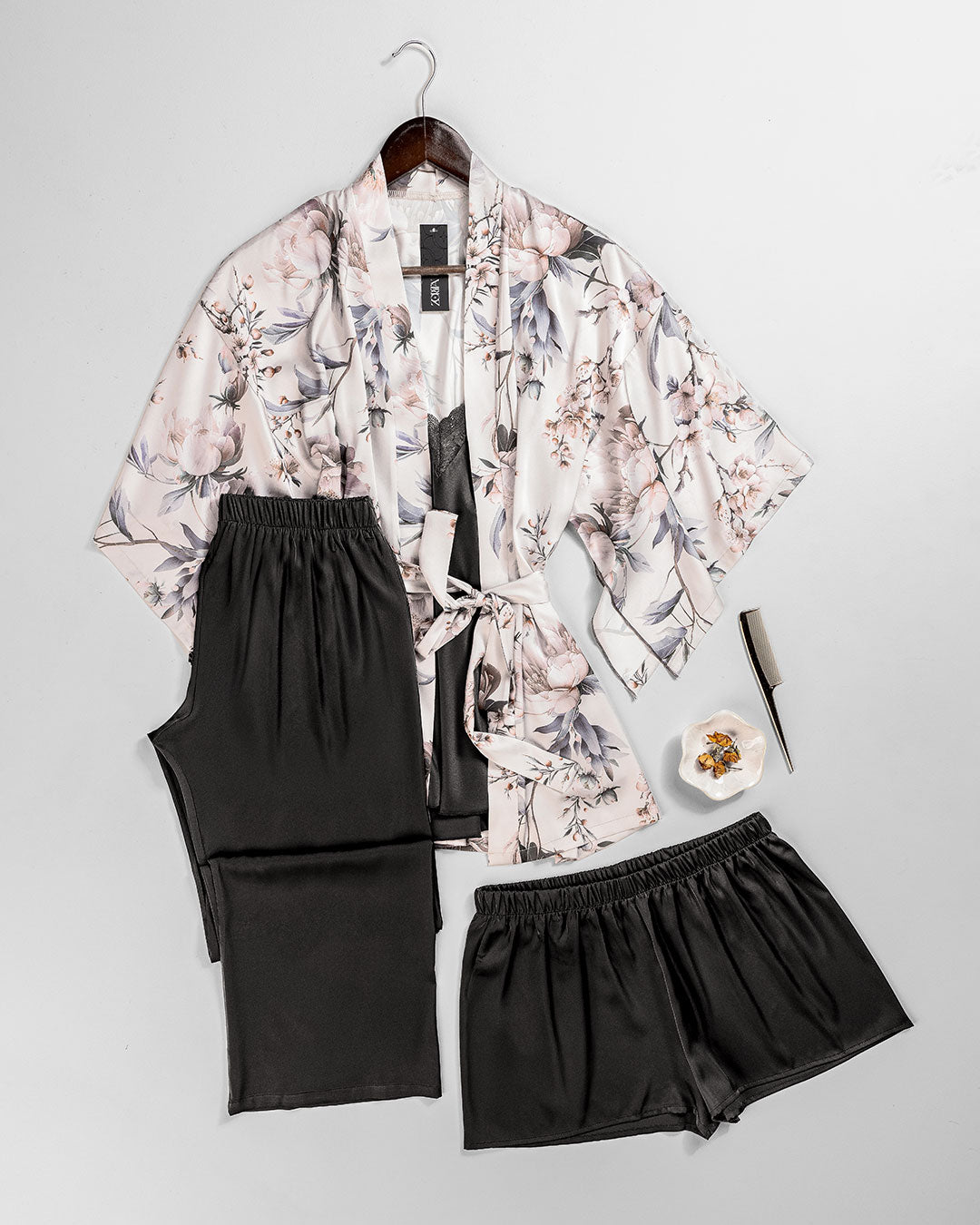 Satin Pajama 4 pcs 3535-26