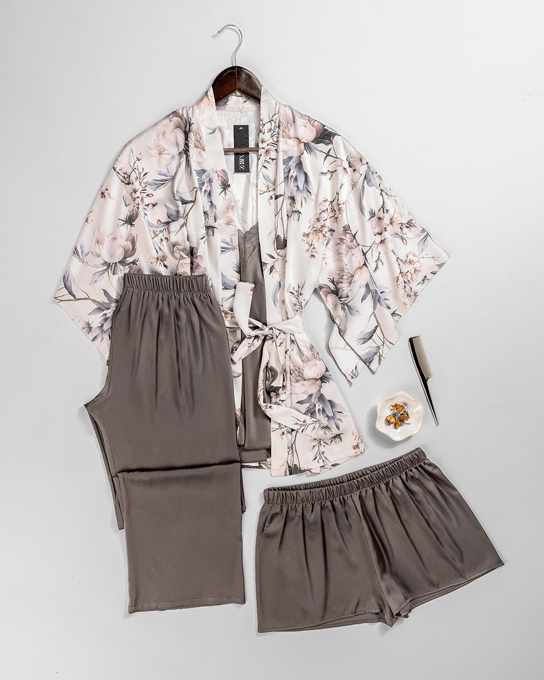 Satin Pajama 4 pcs 3535-26