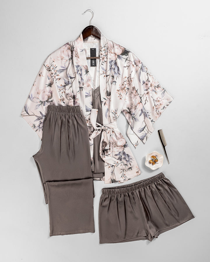 Satin Pajama 4 pcs 3535-26
