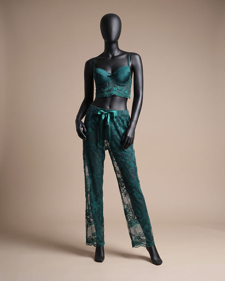 Mesh Stretch Pants Set 4246/1