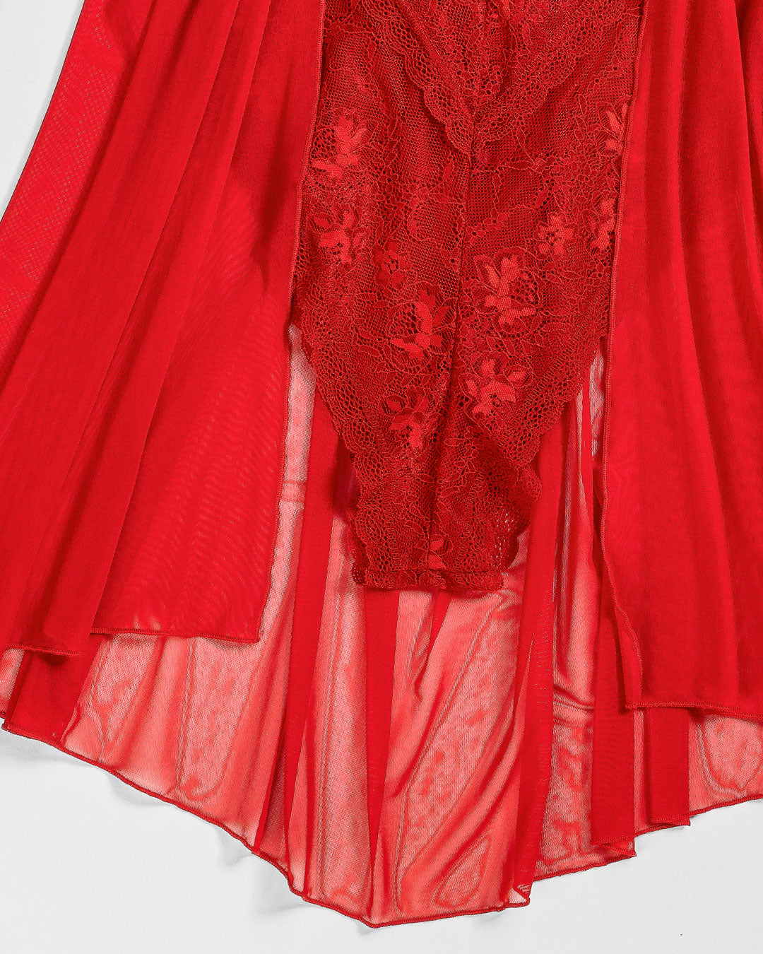 Lace Mesh Padded Babydoll 4277-26