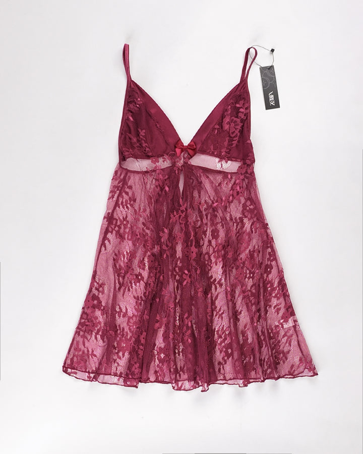 Lace Babydoll Lingerie