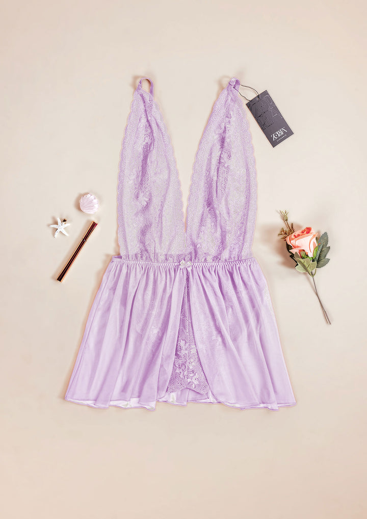 Lace Mesh Babydoll Delight