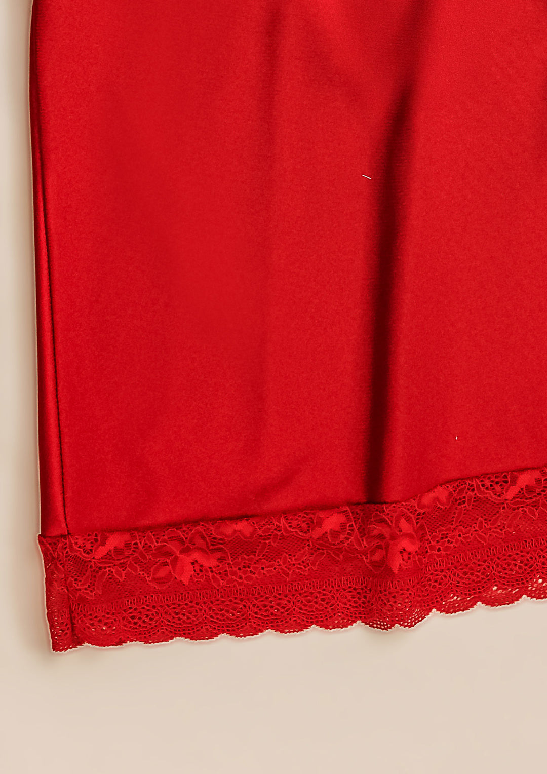 Satin Lace Padded Babydoll