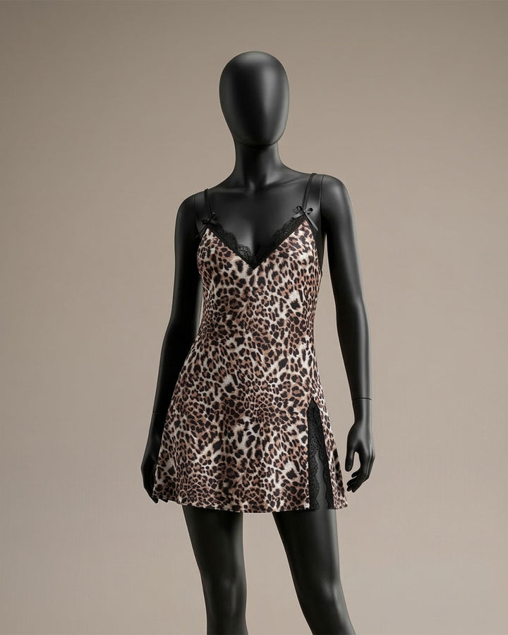 Tiger Satin Nightdress 4402-26