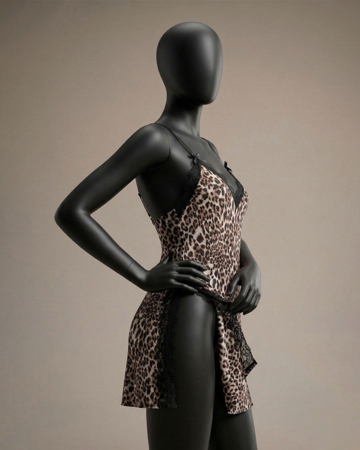 Tiger Satin Nightdress 4402-26