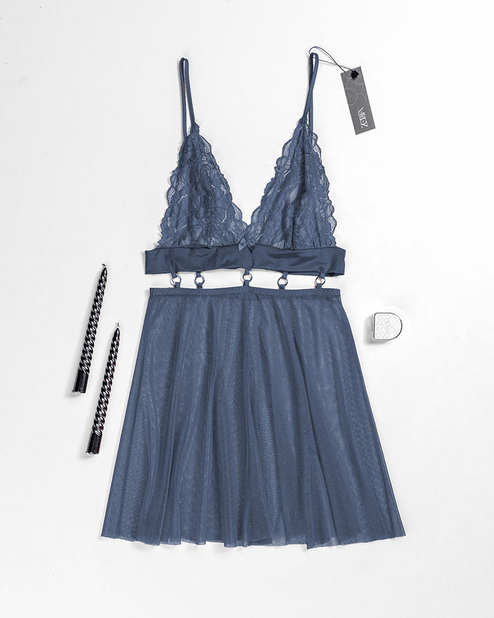 Sheer Mesh Babydoll – Ripple (4407)