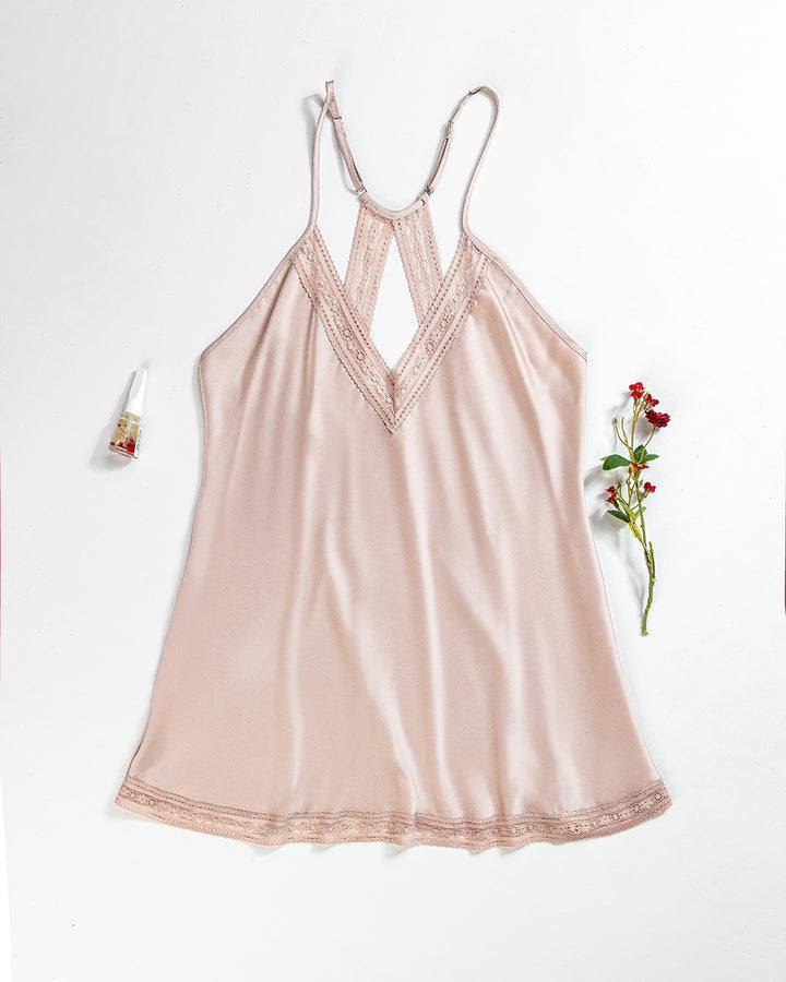 Satin & Lace Babydoll Lingerie 4412-26