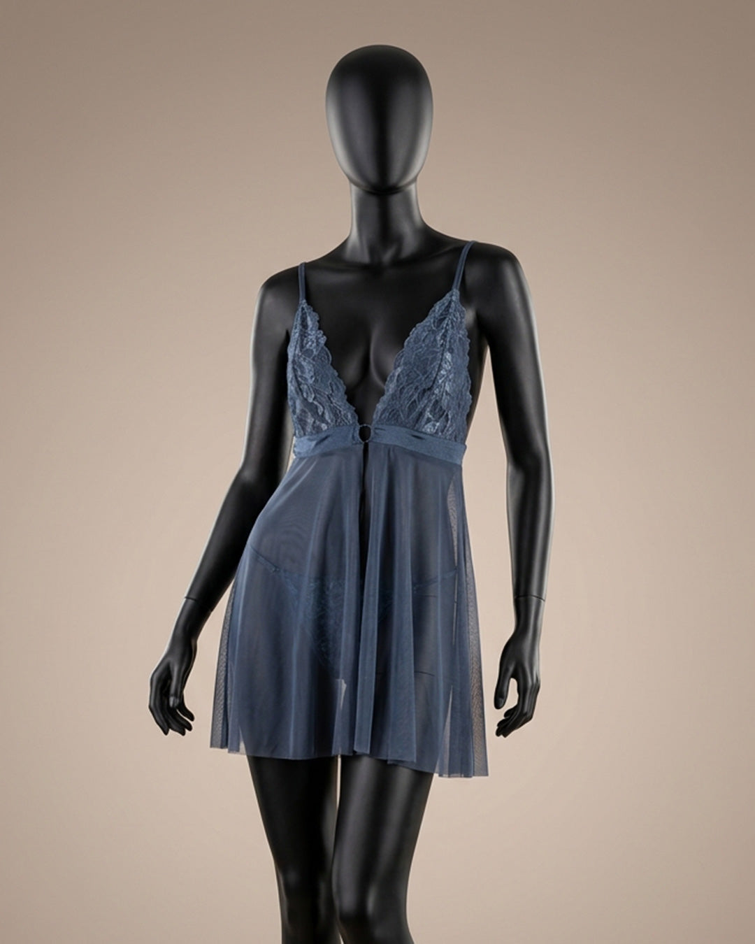 Mesh & Lace Babydoll Lingerie 4415-26