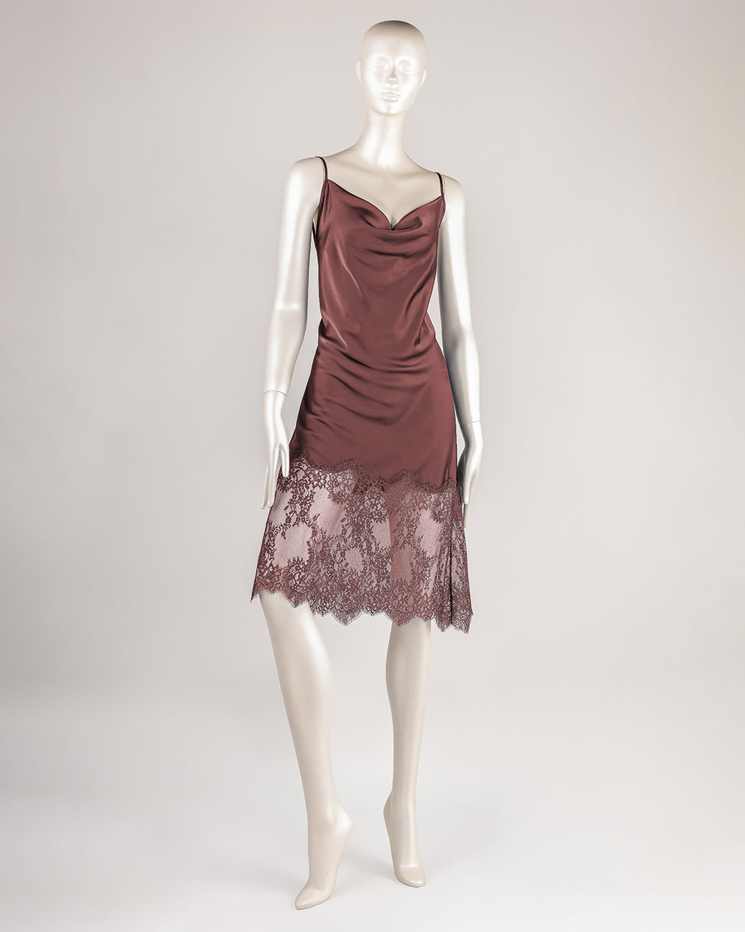 Satin & Lace Gown 4833-26