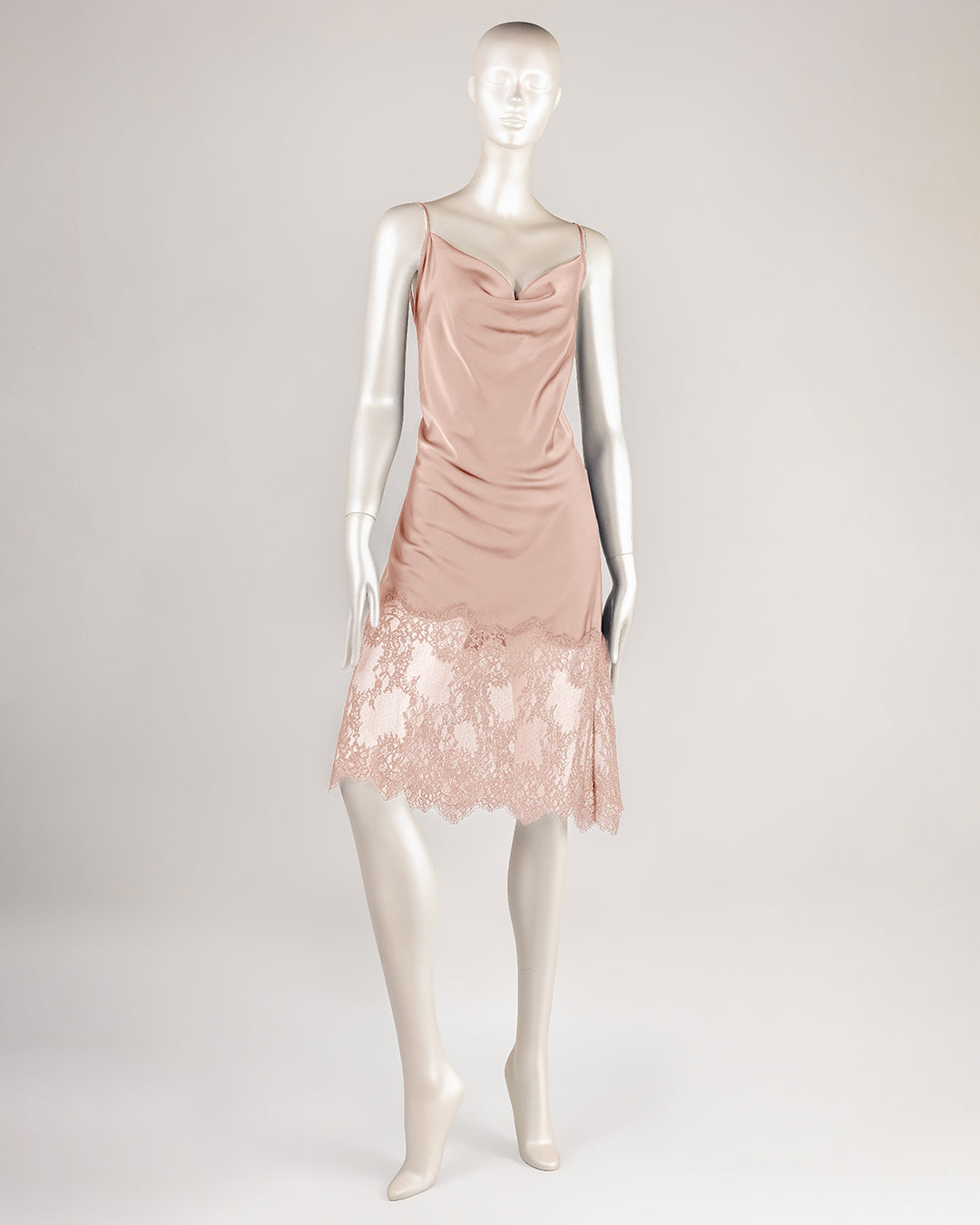 Satin & Lace Gown 4833-26