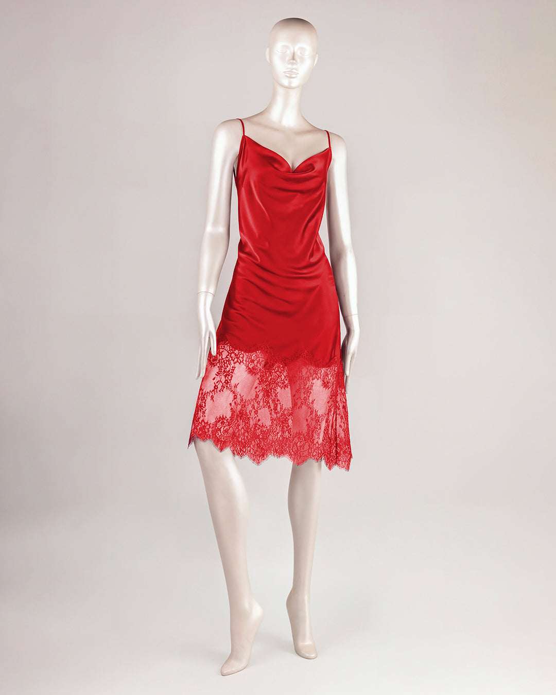 Satin & Lace Gown 4833-26