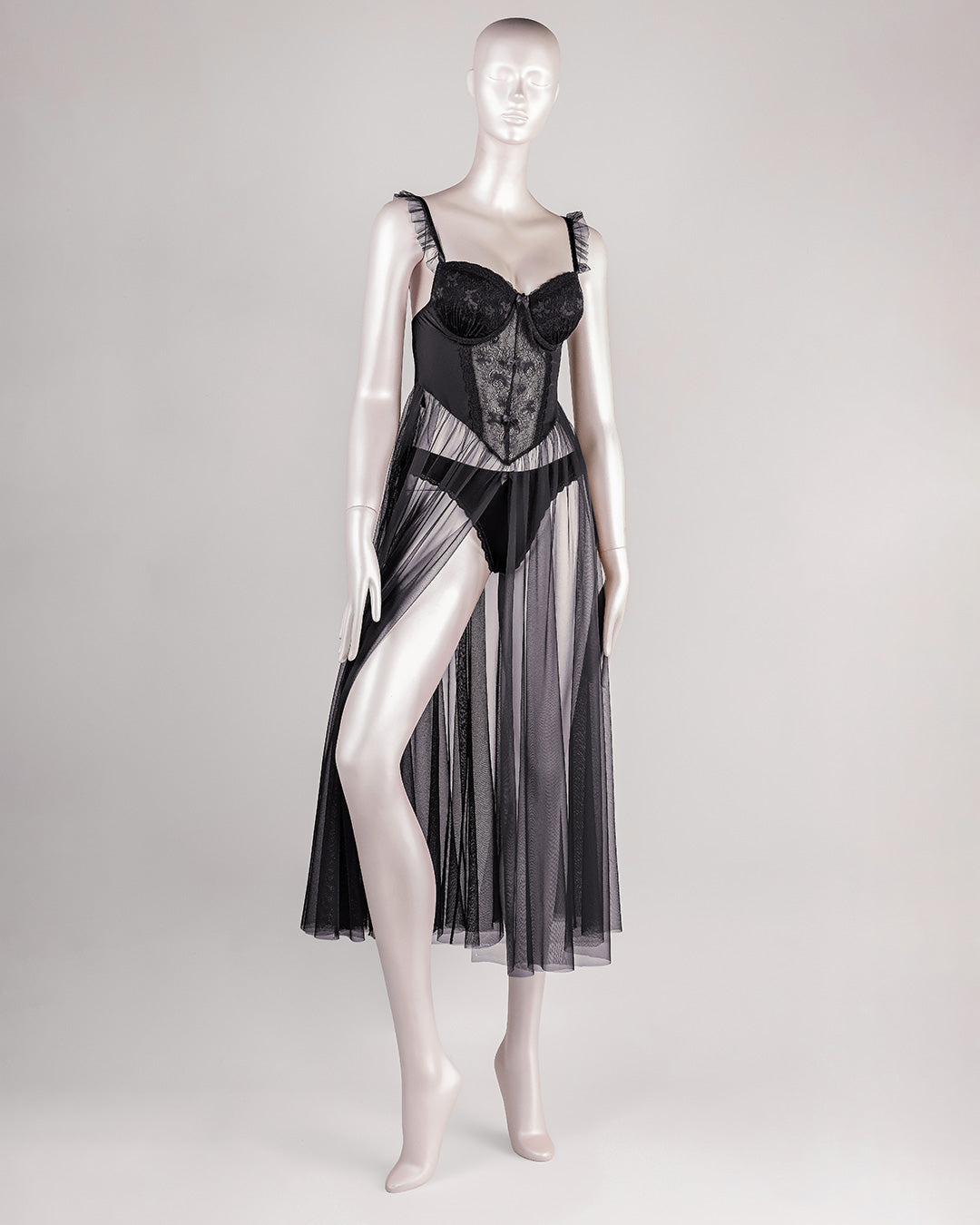 Padded Mesh Gown 4858-26
