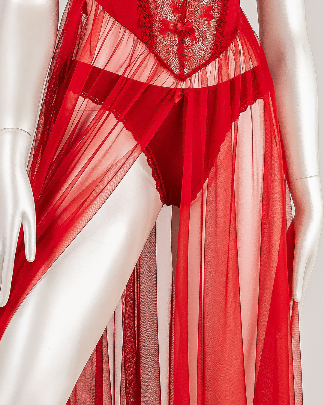 Padded Mesh Gown 4858-26