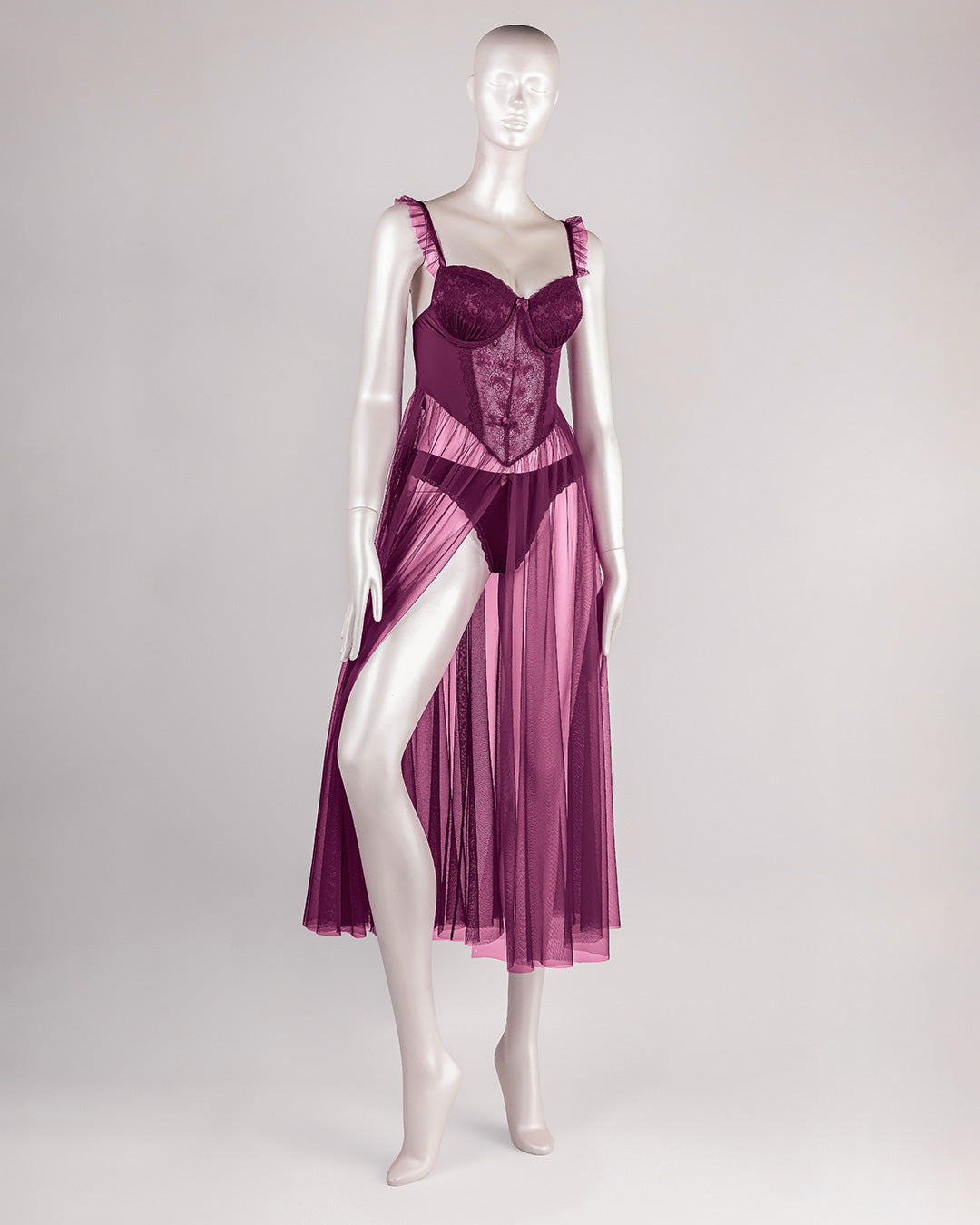 Padded Mesh Gown 4858-26