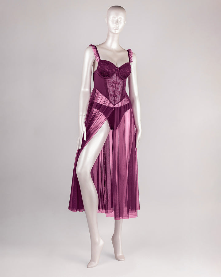 Padded Mesh Gown 4858-26