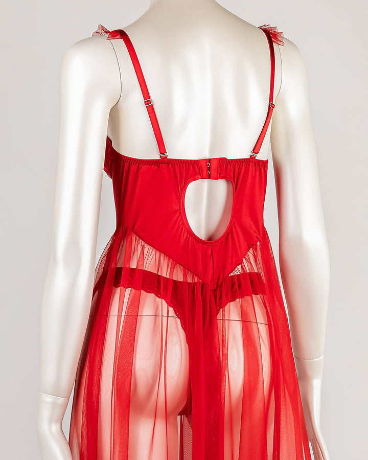 Padded Mesh Gown 4858-26