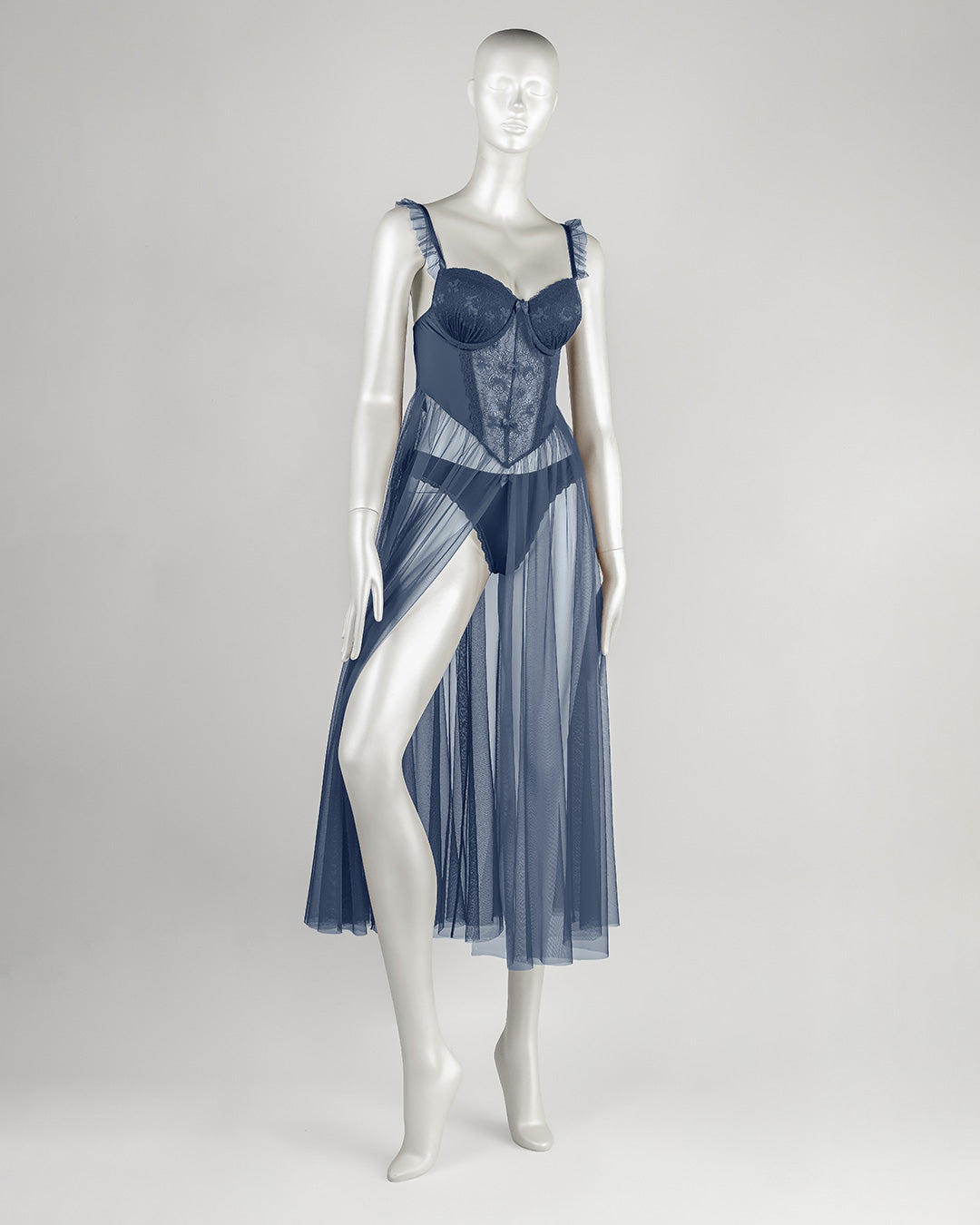 Padded Mesh Gown 4858-26