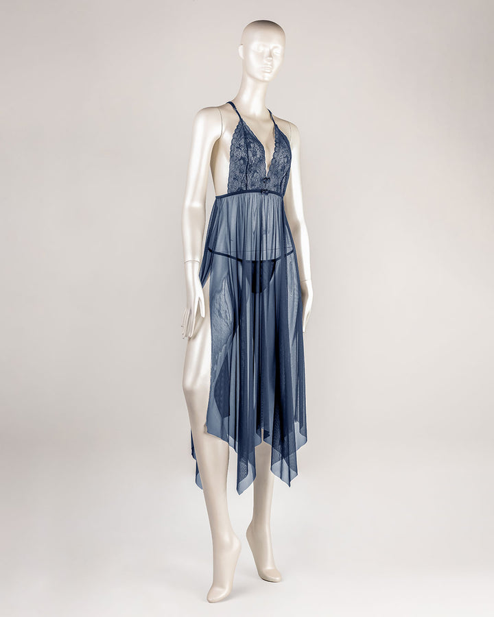 Sexy Mesh Gown 4862-26