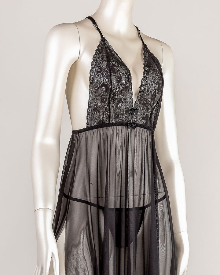 Sexy Mesh Gown 4862-26