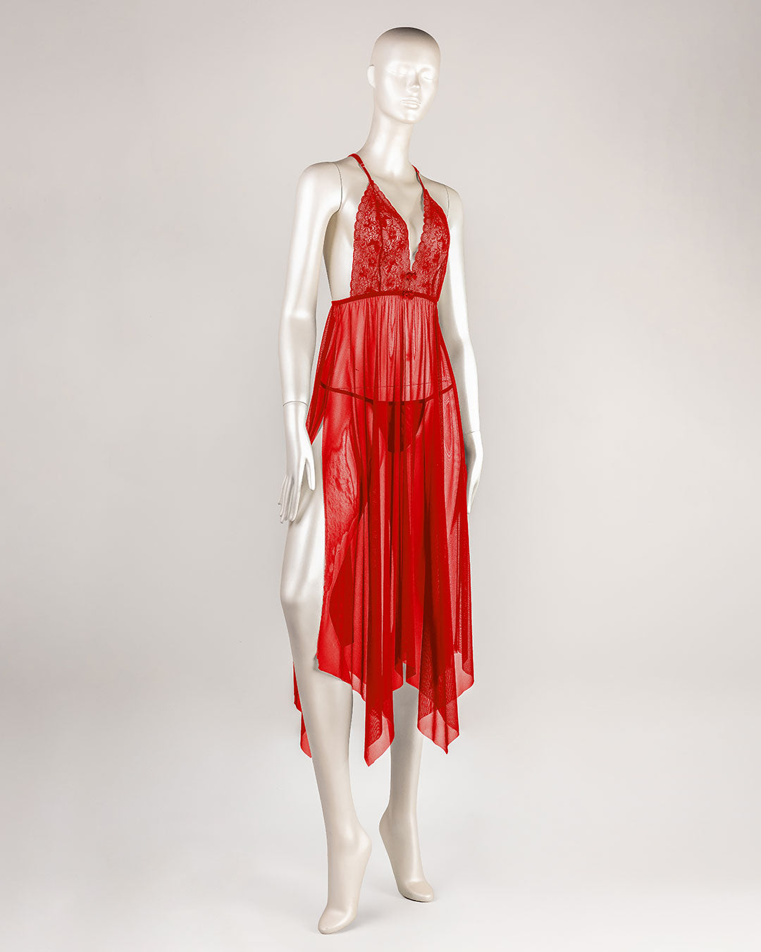 Sexy Mesh Gown 4862-26