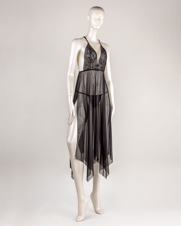 Sexy Mesh Gown 4862-26