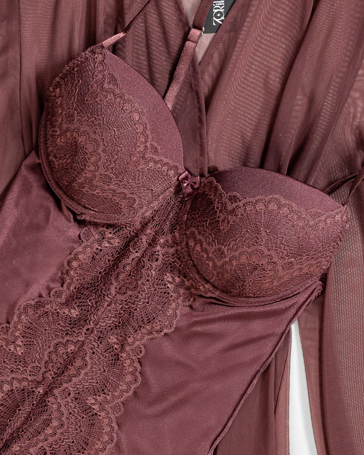 Teddy Robe Set 6077-26