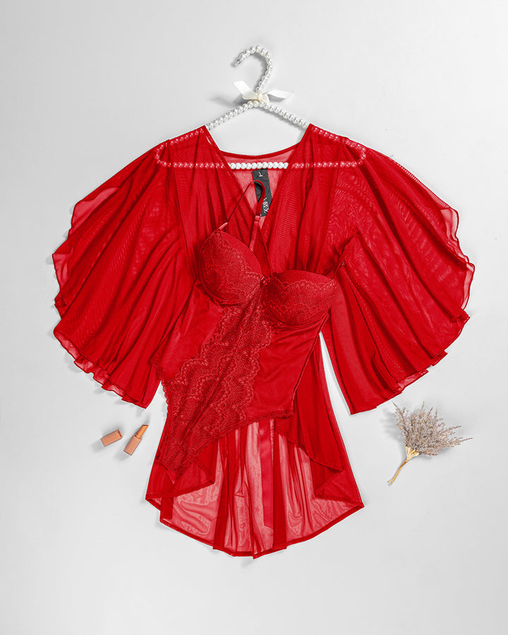 Teddy Robe Set 6077-26